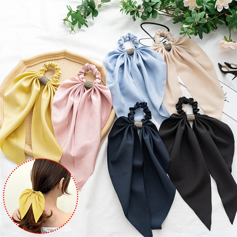 

Bohemian Print Elastic Hair Bands for Women Girls Western Style Nice-looking Hair Ties Beautiful Sweet Fabric Bowknot Scrunchies
