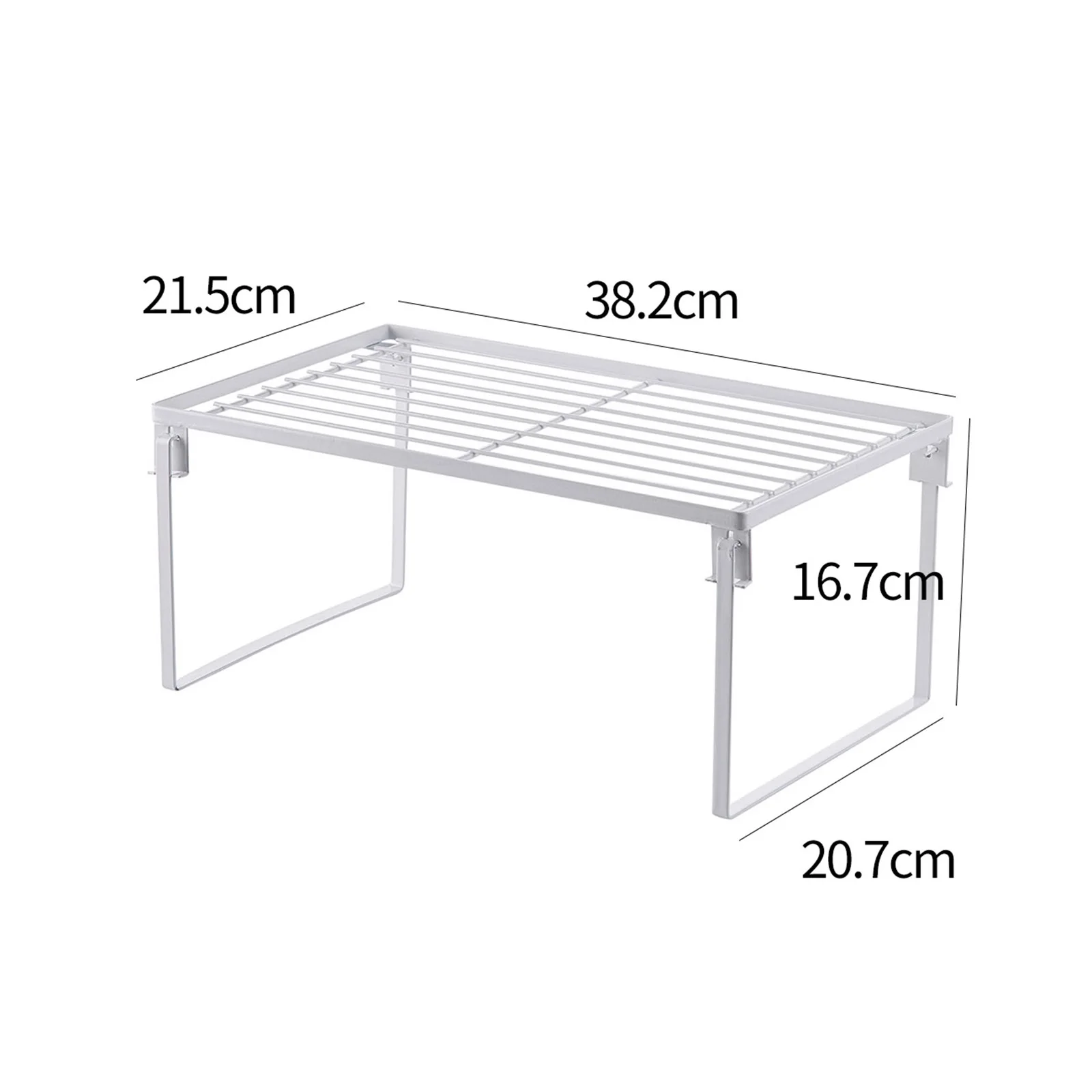 

Stackable Iron Kitchenware Storage Rack Dish Drying Rack Cup Dispenser Spice Jars Organizer Foldable Bathroom Cabinet Shelves