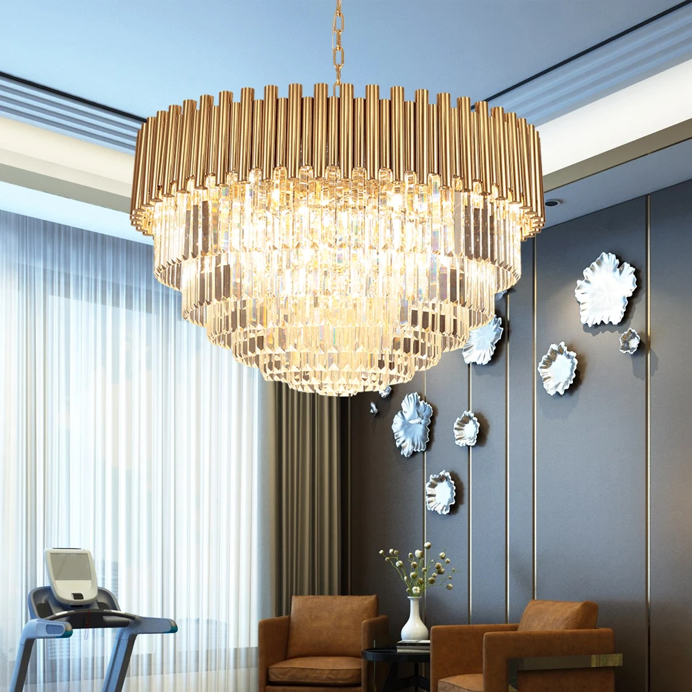 Современная люстра Youlaike роскошный хрустальный светильник для гостиной столовой