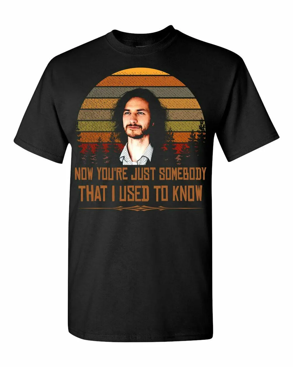 Футболка Gotye Now You'Re Just Who I Used To Know футболка Vin летняя стильная повседневная одежда