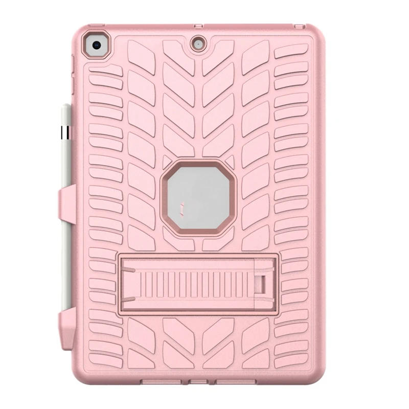 

Чехол с подставкой, водонепроницаемый Противоскользящий защитный чехол с защитой от падения для iPad 8 2020 / 7 2019 10,2 дюйма