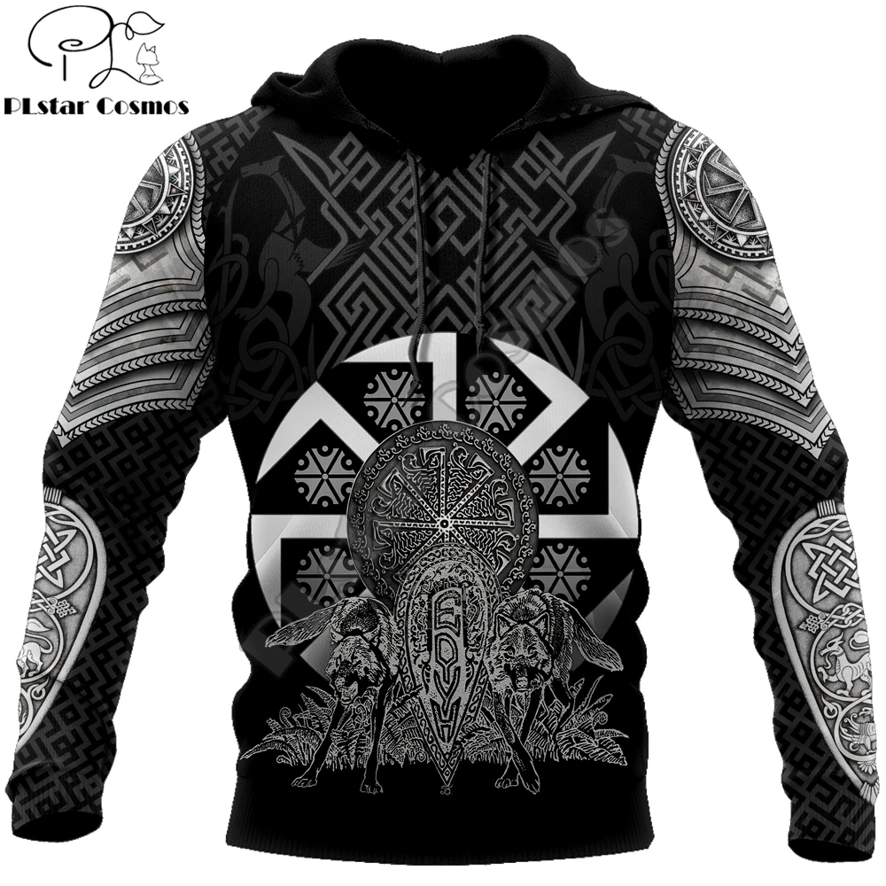 

Tribal Wolf Tattoo 3D Printing Autumn Fashion Mens Hoodie Unisex Hooded sweatshirt Streetwear Casual Jacket Tracksuit DW692