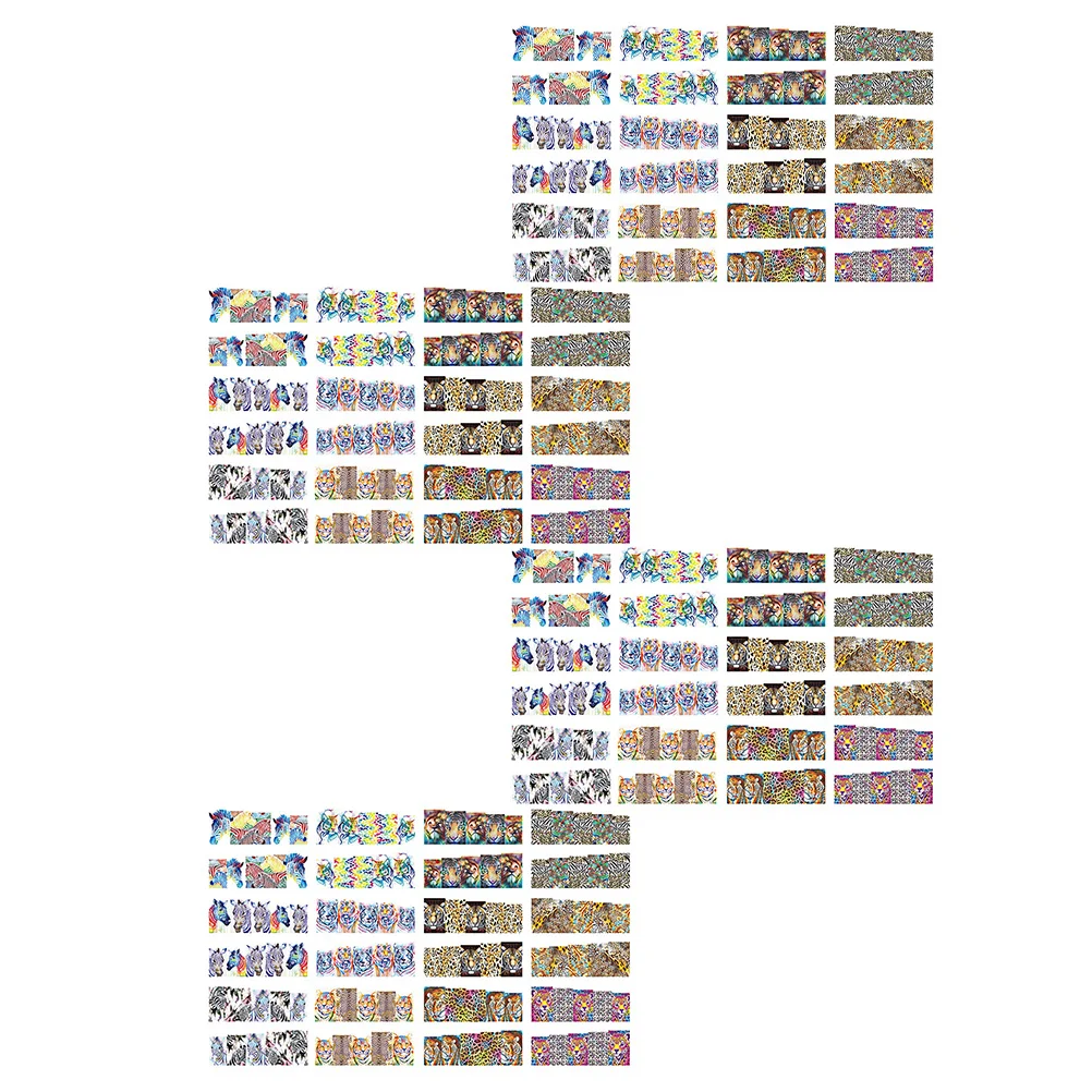 

4 шт., декоративные наклейки для маникюра