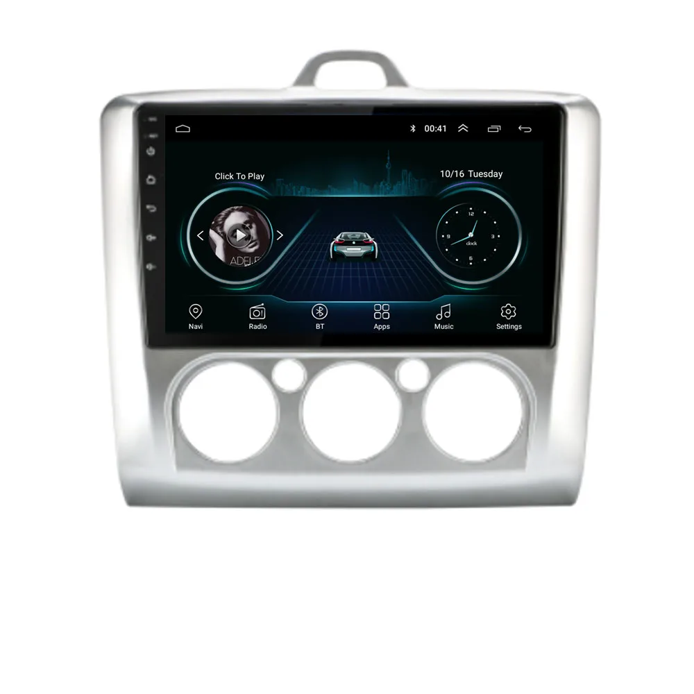 4G LTE Android 10 1 для Ford Focus Exi AT 2004 2011 мультимедийный стерео автомобильный DVD плеер