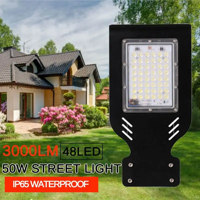 50/100W 220V 48 светодиодный настенный светильник Водонепроницаемый IP65 уличные фонари сад шоссе парковки двор промышленного освещения дороги