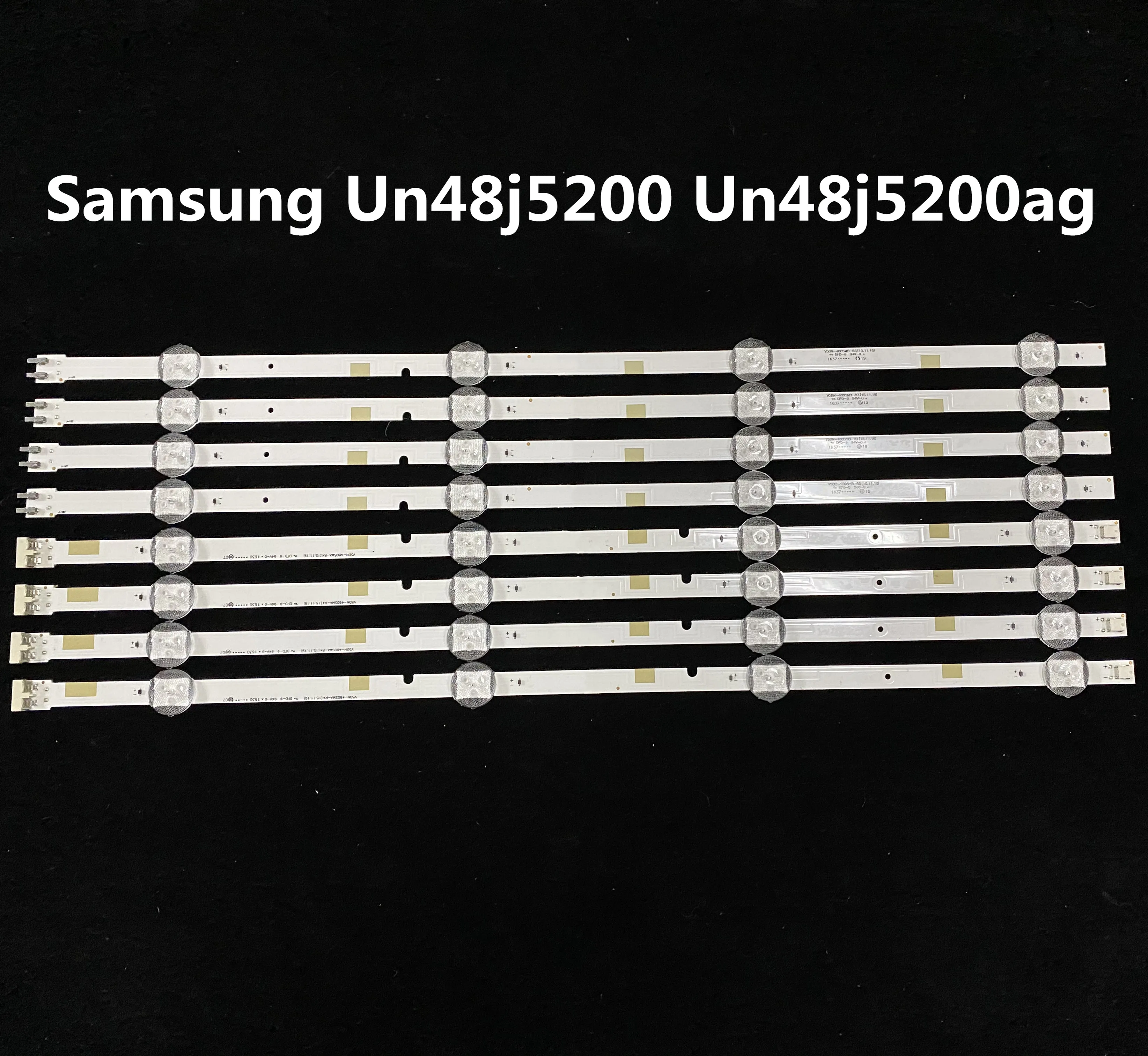 Новый комплект 8 шт. светодиодные ленты Подсветка для Samsung UN48J5200 UN48J5000AF BN96-37296A 37297A