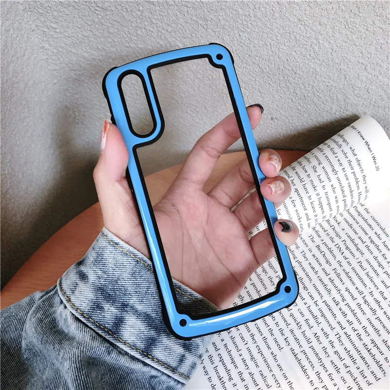 Earthquake resistance Anti-knock Phone Case For Huawei Nova 3i Y5 Y6 Y7 Y9 pro 2018 2019 TPU Back Cover P20 P30 P smart |
