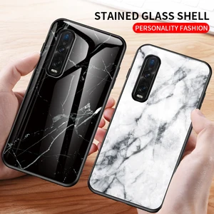 for oppo find x2 x3 pro lite neo case marble tempered glass phone cover oppo f7 f9 f11 f17 f19 pro r9 r9s r11 r11s r15x r17 case free global shipping