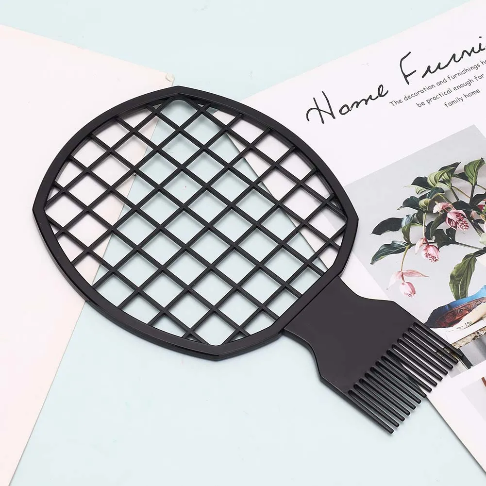 Африканская Парикмахерская твист волна вьющиеся волосы гребень сетка губка