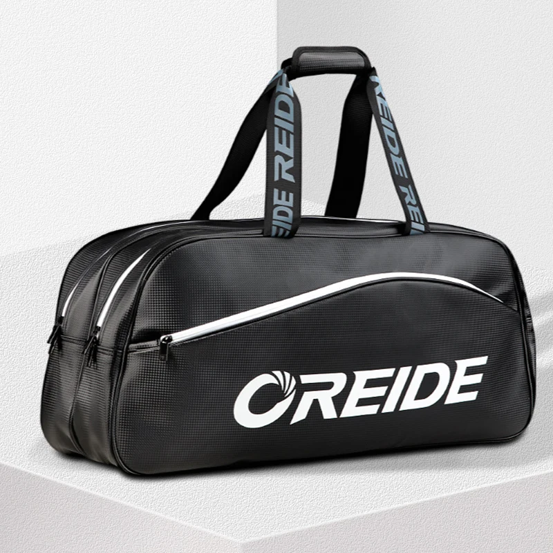 45l Pu Leather Sport Bag Badminton Gym Bag Waterproof Racket Tennis Pocket Shoulder Bag Athletic Bag Fashion Handbags Women Men