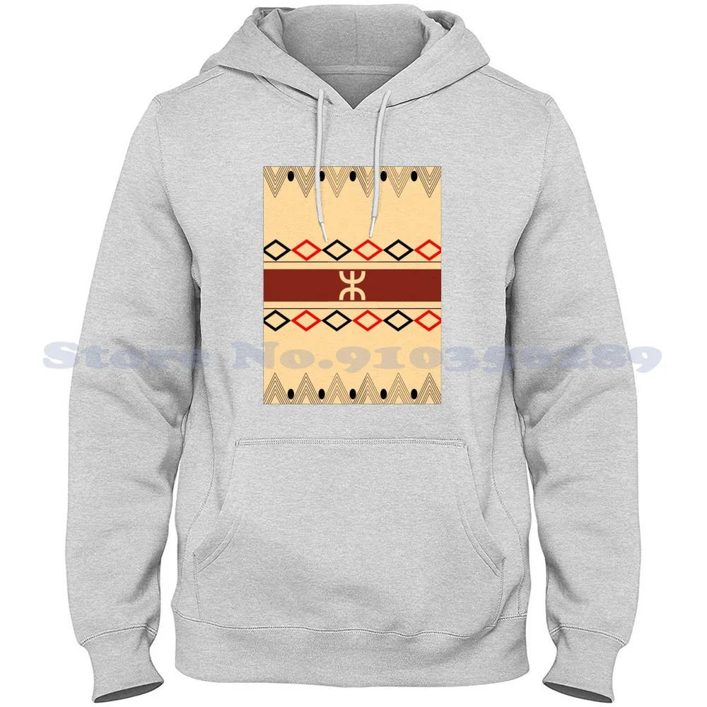 

Amazigh Design Berbere Gift Long Sleeve Hoodie Sweatshirt Amazigh Azza Amazigh Roots Tifinagh Letters Berber Amazigh Vintage