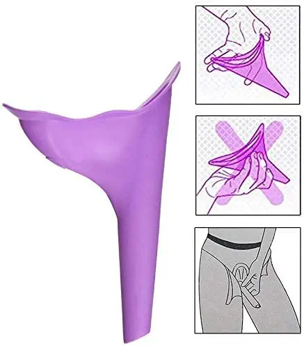 Female Urination Device Portable Urinal Women Pee Funnel Outdoor Standing Toilet for Camping Travel Activities | Обустройство дома