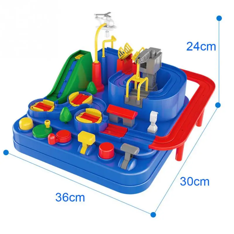 Классный подарок детский набор игрушек транспортная дорожка Интерактивная