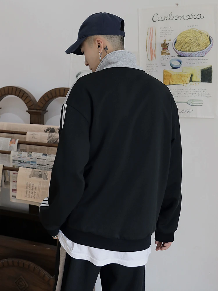 Мужской спортивный костюм с курткой темно-синяя спортивная одежда джоггеры JJ60NT