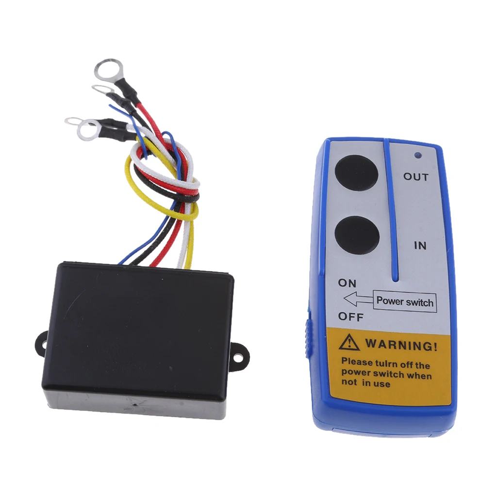 

Replacement Winch Controller Wireless Remote Control Kit Systems for ATV 12V Handset Switch, 50ft