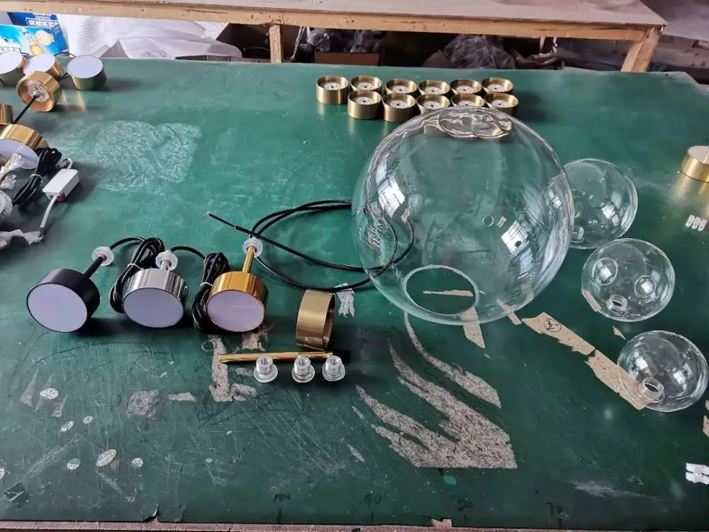 Создайте наш дом светодиодные постмодернистские забавные пузырьковые лампы