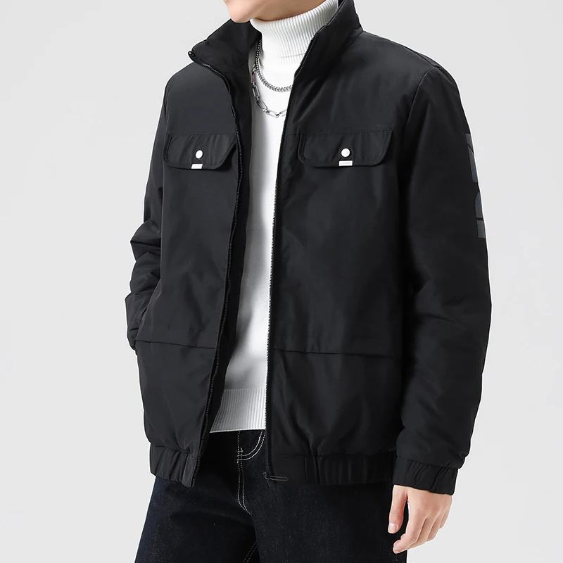 New Autumn Winter Men's Jacket Fashion Casual Streetwear Hooded Coat Waterproof Coats Male Outwear Camouflage Hip Hop Clothes