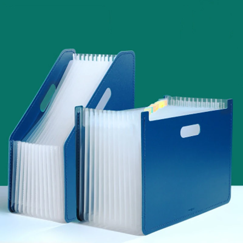 Настольная папка формата А4 коробка для хранения бумаги многослойная удлинения