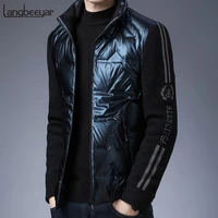 2021 top grade new brand casual fashion shiny bubble luxury mens down winter jacket windbreaker streetwear coats mens clothing