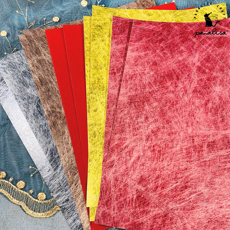 

Бумага Panalisacraft A4 150 г, 10 листов, 5 цветов в наборе, шелковая Текстурная бумага, специальная бумага для скрапбукинга, бумага для рукоделия, бума...