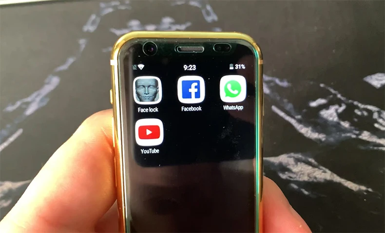 Anica K-TOUCH I9s 3g+ 32G маленький мини двойной 4G Ультра тонкий 3,5 экран Face ID dual SIM двойной режим ожидания Android 6,0