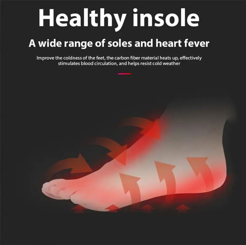 Стельки с подогревом 2021 USB перезаряжаемые стельки дистанционным управлением