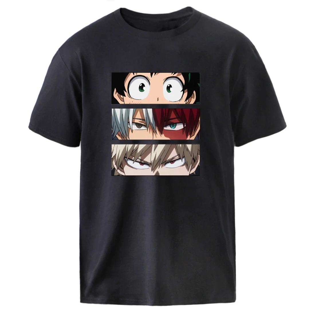 Футболки с аниме Мой герой академические круги Харадзюку летние хлопковые