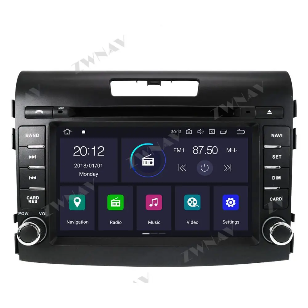IPS Android 10.0 4+64G screen Car DVD Player GPS Navi For Honda CRV CR-V 2012-2016 Auto Radio Stereo Multimedia Head Unit | Автомобили и