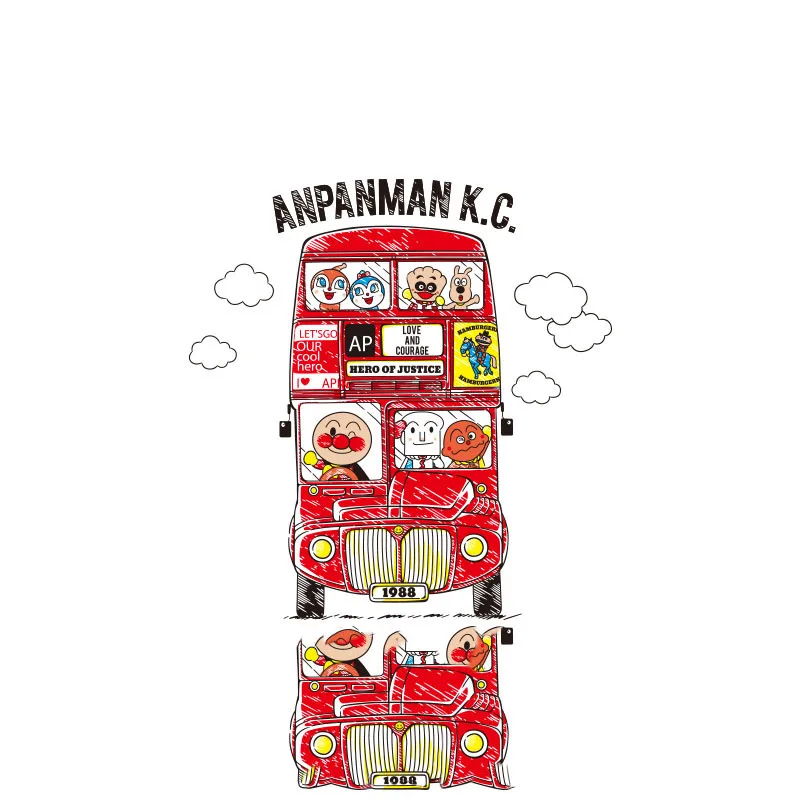 

Red School Bus Heat Transfer Vinyl Heat Transfer Stickers Iron On Patches For Clothes T-shirt Jacket Accessary Appliques On Clot