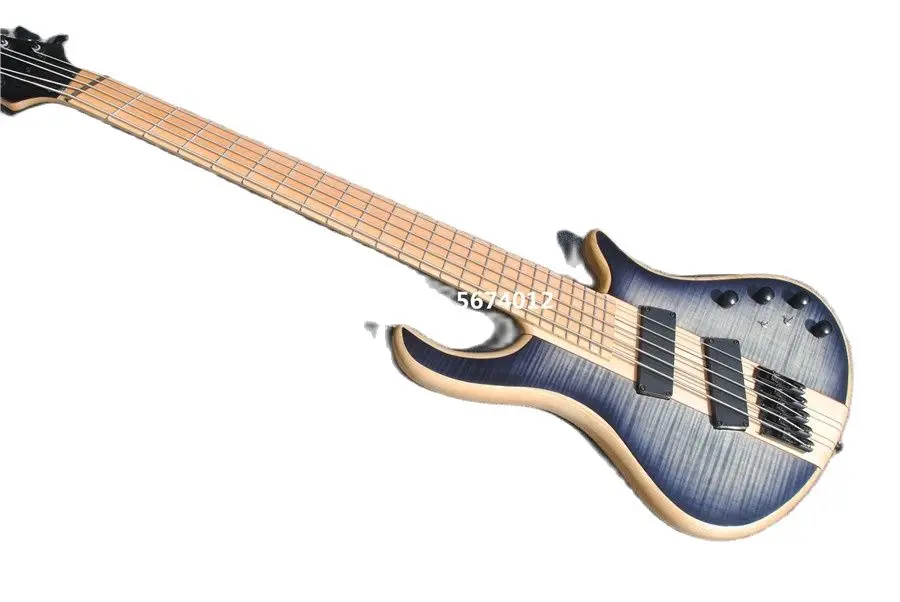 Высококачественная индивидуализированная 5-струнная бас-гитара с градиентом