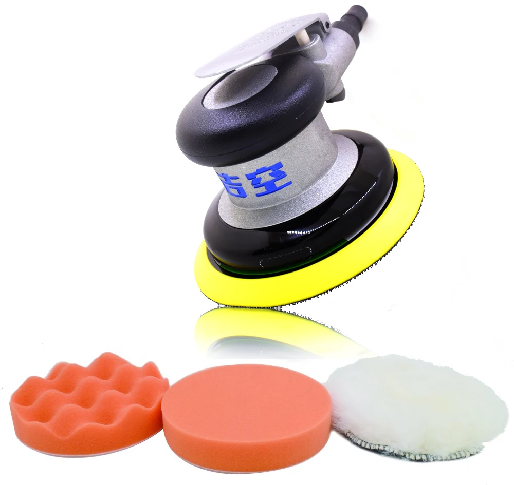 5 дюймов невакуумная матовая поверхность круглая пневматическая наждачная