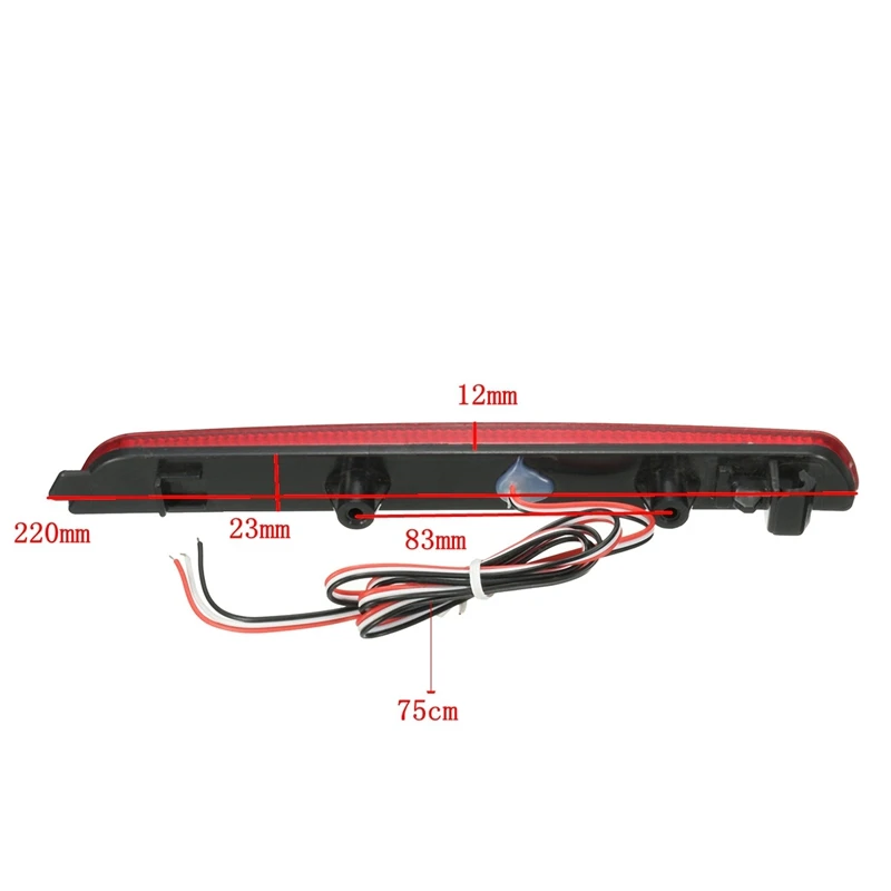 2x 24LED Rear Bumper Reflectors Tail Brake Stop Running Turning Light For Mazda 3 04-09 Parking Warning Night Driving Fog Lamp | Автомобили