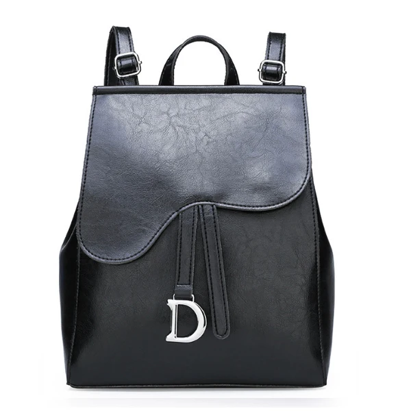 ACELURE, женские кожаные рюкзаки, женская сумка на плечо, Sac A Dos, женский рюкзак, винтажные школьные сумки для девочек, для путешествий, Новинка - Цвет: Black