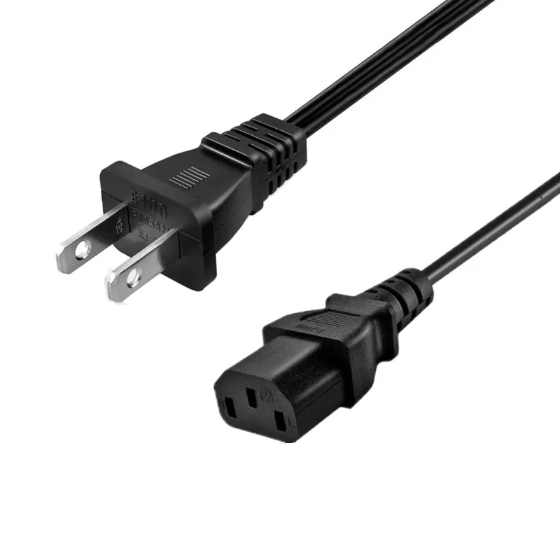 Электрочайник IEC 320 C13 на NEMA 1-15P 2 контакта вилка JP US кабель питания переменного
