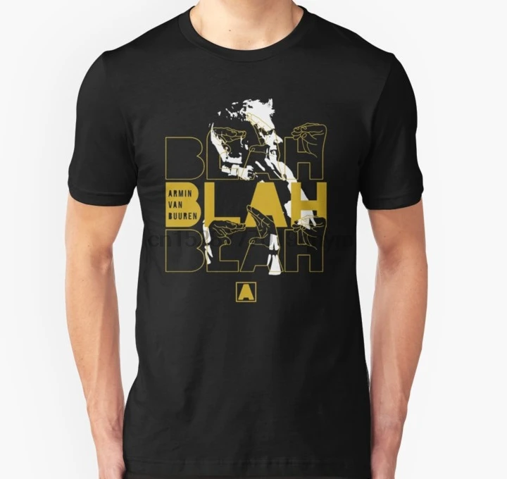

Men tshirt Armin Van Buuren Blah Blah T Shirt(1) Printed T-Shirt tees top