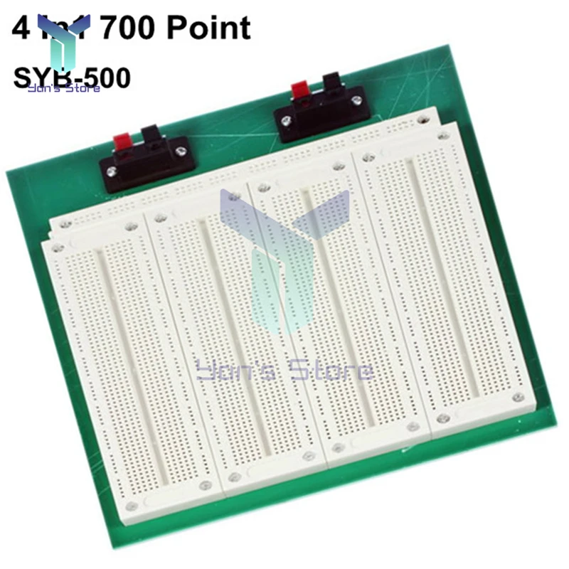 Детская макетная плата 4 в 1 700 позиционная точечная Tiepoint PCB без пайки | Инструменты