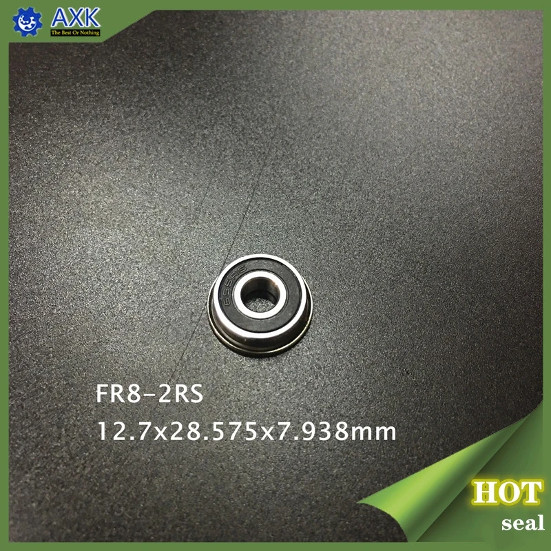 FR8 2RS подшипник 12 7x28 575x7 938 мм (10 шт.) ABEC 1 Миниатюрный фланцевый FR8RS упорные шариковые