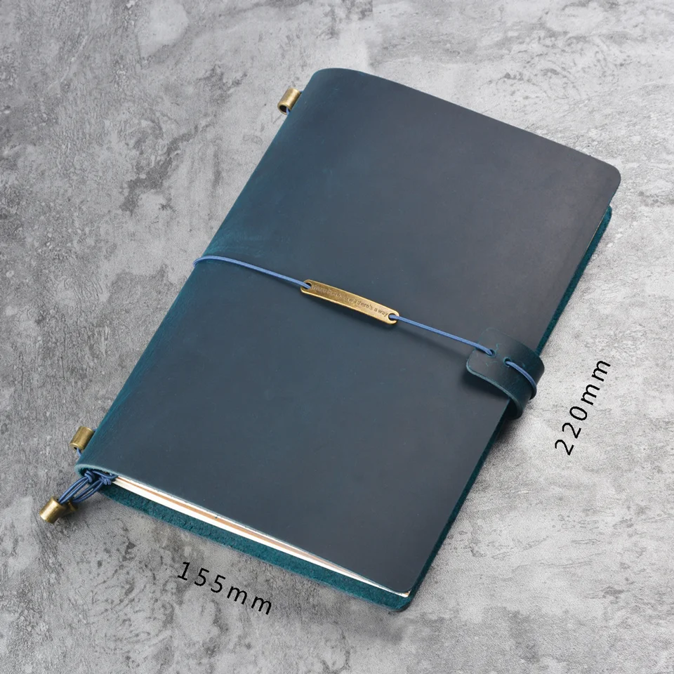 A5 кожи путешественник Тетрадь ежедневник блокнот органайзер журнал повестки дня