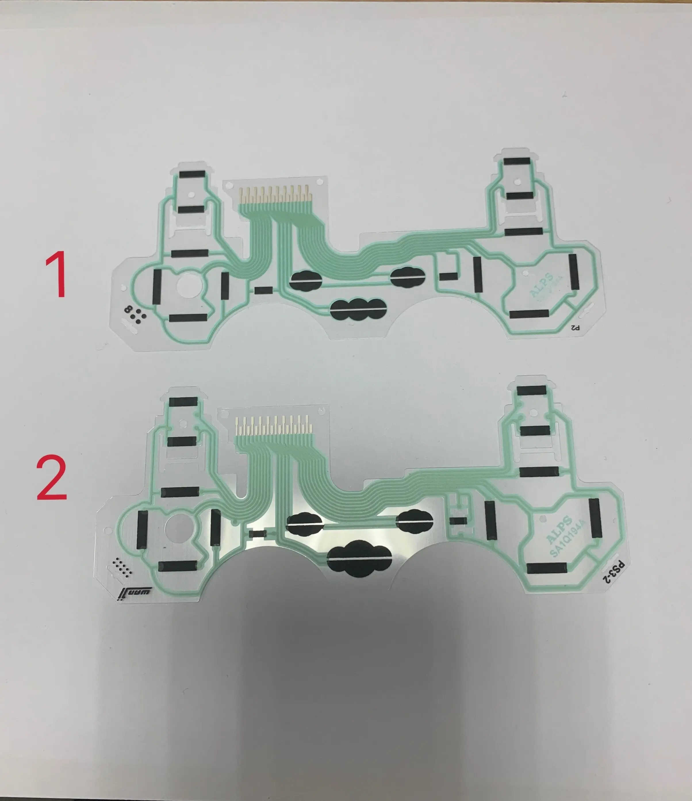 200 шт./лот для беспроводного контроллера ps3 проводящая пленка кабель кнопки