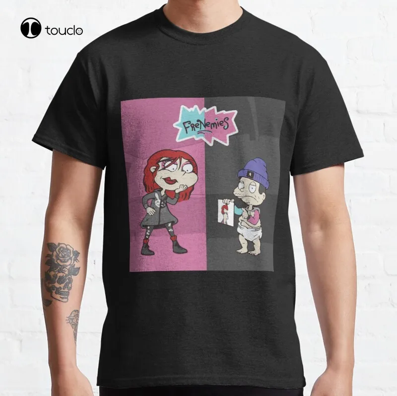 

New Frenemies Frenemies Ethan Klein Hila Klein H3H3 Classic T-Shirt Cotton Tee Shirt S-5XL
