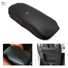 Для Toyota Camry 2012, 2013, 2014, 2015, 2016, 2017, Центральная панель панели, подлокотник, крышка, сделай сам, микрофибра, кожаная отделка