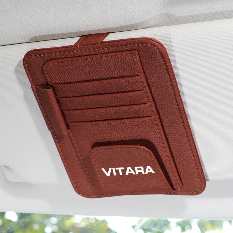 Универсальный автомобильный козырек от солнца ручка держатель для карт