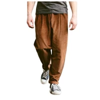 2022 autumn new mens trousers solid color corduroy straight pants loose casual tidal current streetwear mens joggers clothing
