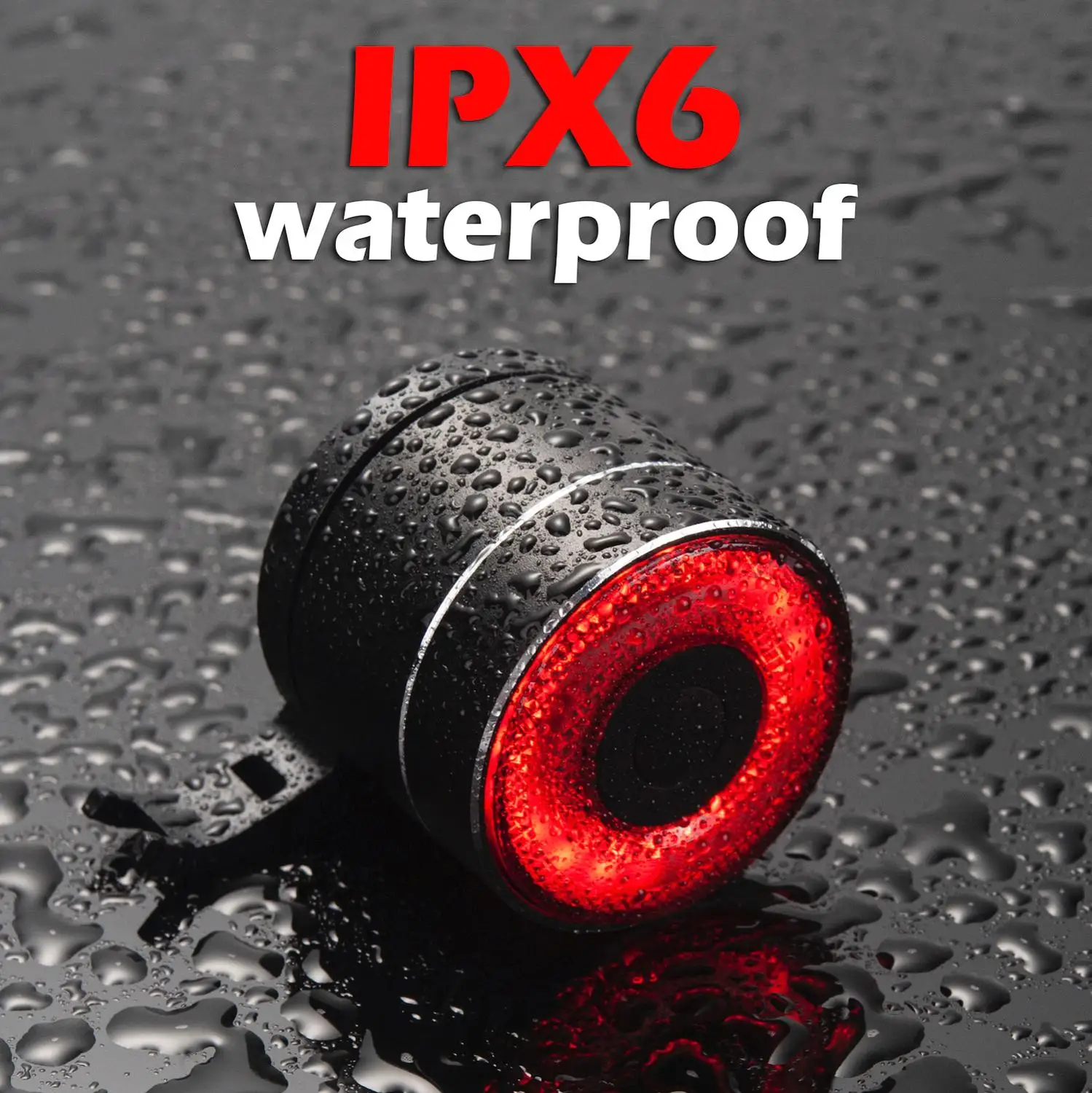 В наличии умный велосипед задний светильник Авто старт/стоп сигнал зондирования