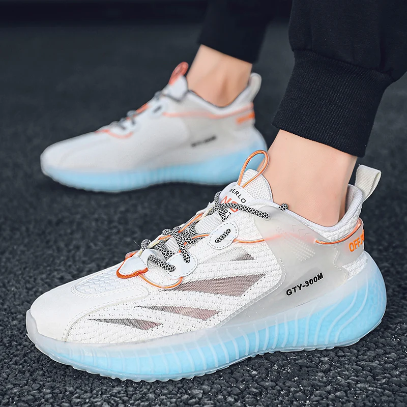 

Men's Boots Mens Casual Shoes Hot Sale Sneakers Fashion Men Mesh Light And Comfortable For Breathable