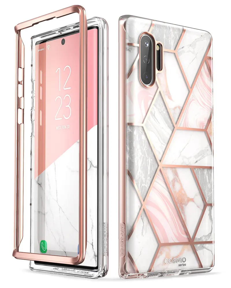Чехол для samsung Galaxy Note 10( выпуск) i-Blason Cosmo Full-блеск для тела Чехол под мрамор без встроенного протектора экрана