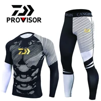 2021 new dawa fishing clothing sets men outdoor sports breathable quick dry anti uv 40 long sleeve fishing jersey fishing pants