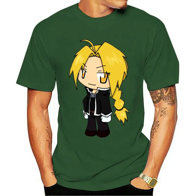 

WERTY Fullmetal Alchemist Hiromu Arakawa Fashion T Shirt Tee Shirt Men Summer Short Sleeves Fashion T-Shirt Free Shipping Sale