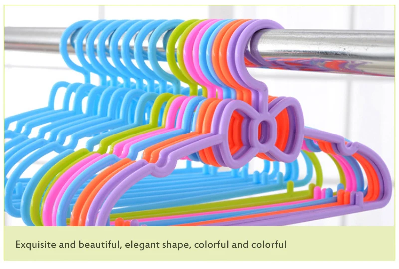 Детские пластиковые вешалки 5 шт./лот вешалка для одежды пальто брюк малышей