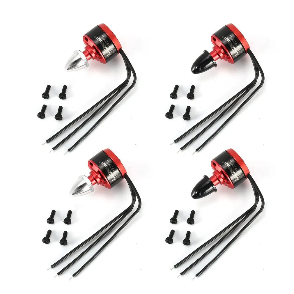 

4Pcs CW CCW D1306B 3100KV 2-3S Electric Brushless Motor for 160 180 250mm RC Drone Quadcopter Multicopter Aircraft